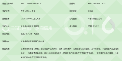 沂水成华汽车销售服务